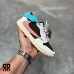 کتونی زنانه نایک ایر جردن 1 تراویس اسکات Nike Air Jordan 1 Travis Scott