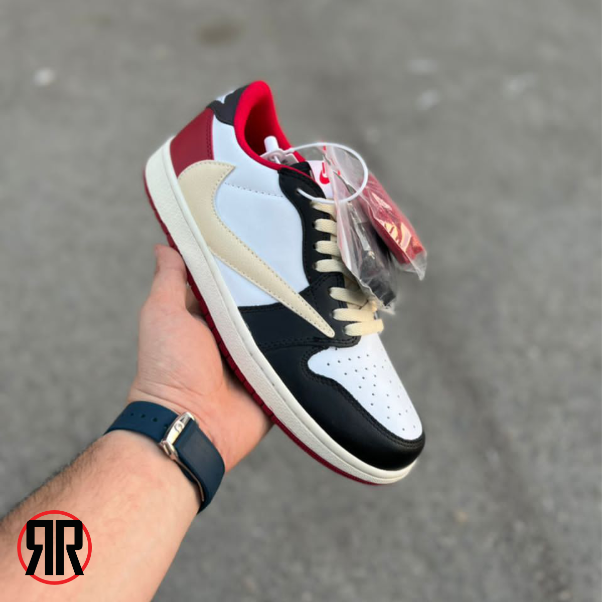 کتونی مردانه نایک Nike Air Jordan 1 Low Travis Scott